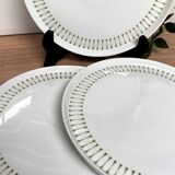 Set of 3 Melitta dessert plates