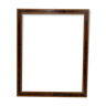 Old magnifying glass wooden frame