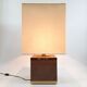 Four table lamps