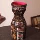 Vintage lava and ceramic vase from the 50s/60s
