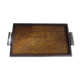 Wooden tray metal fists