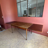 Rosewood table with extension