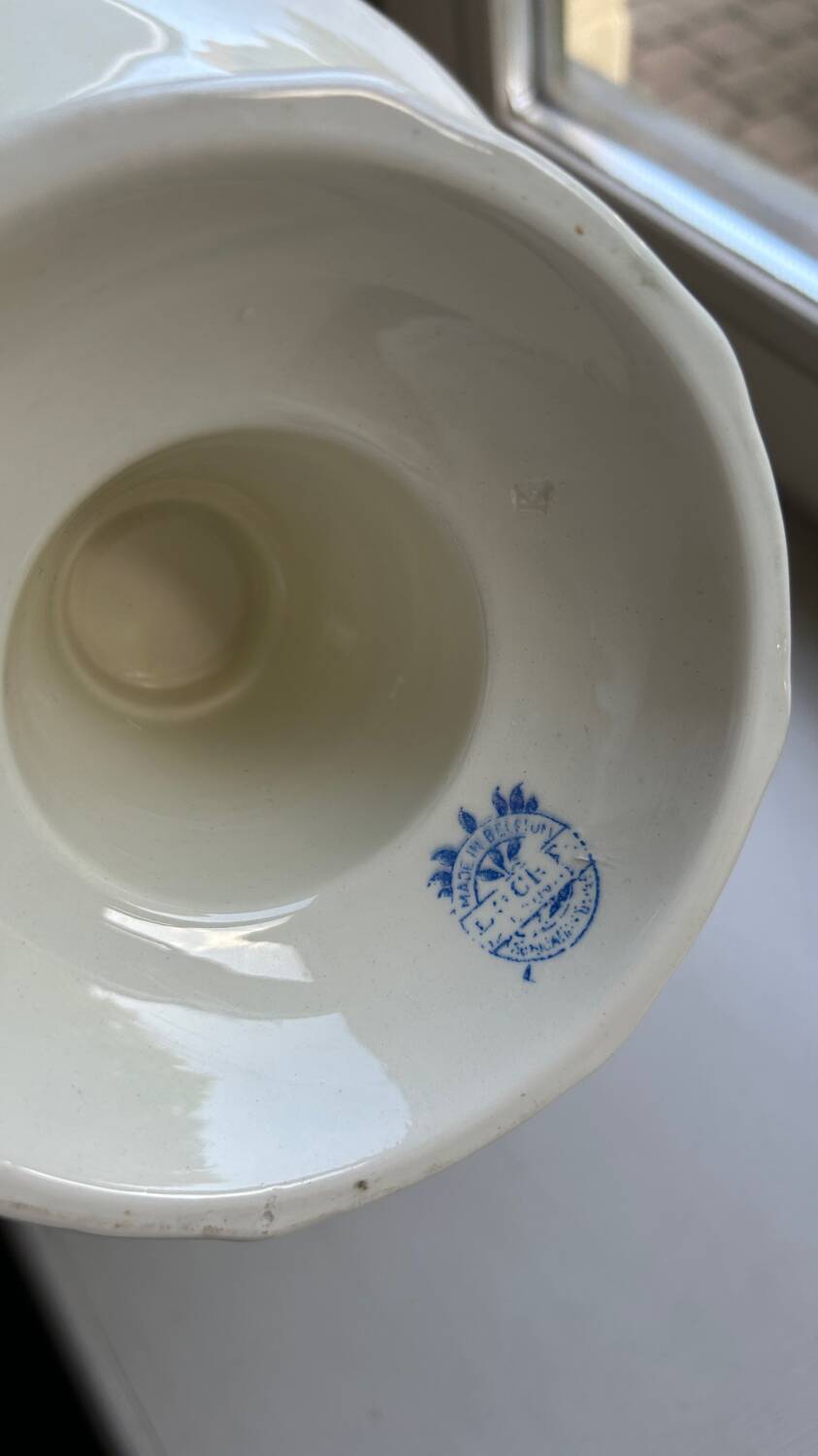 Boch La Louvière art deco compotier