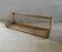 Wall shelf made of iron from the 1960s