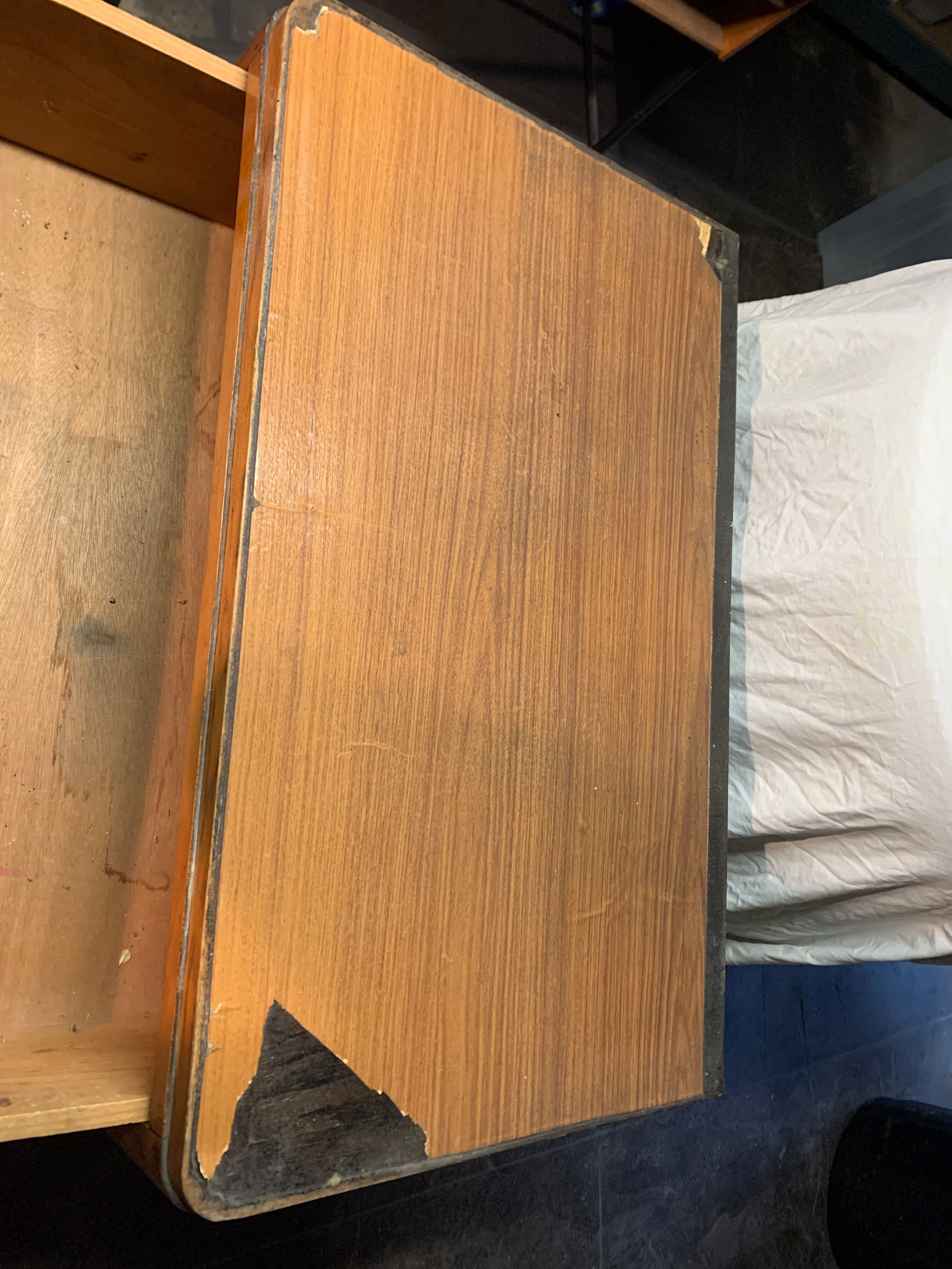 Chest of drawers mustache