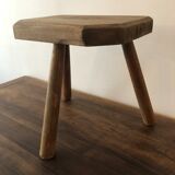 Wooden tripod stool