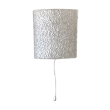 Teak and perspex wall lamp