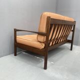 Canapé deux places de style scandinave, années 1980