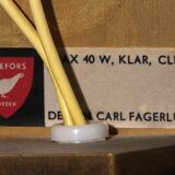 Appliques Orrefors Design XXL de Carl Fagerlund en verre et laiton, années 1960