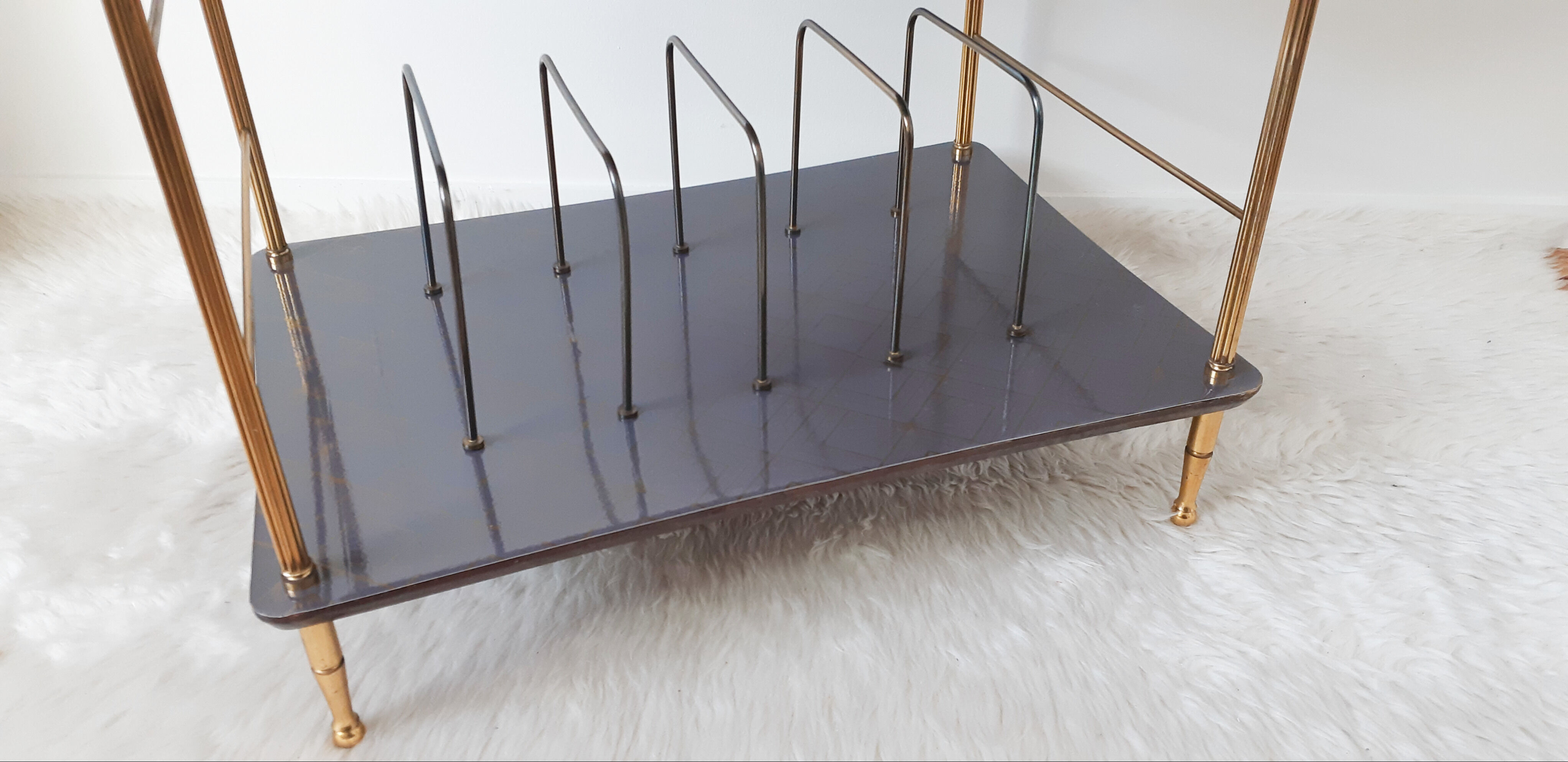 Electrophone door table, vinyl door