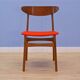 Set of 6 danish dining chairs in teak by Falsled, 1960