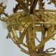 12-Light Chandelier in Gilded Bronze, Napoleon III Style – Late 19th Century