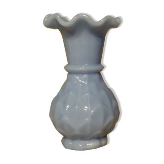 Lavender opaline vase
