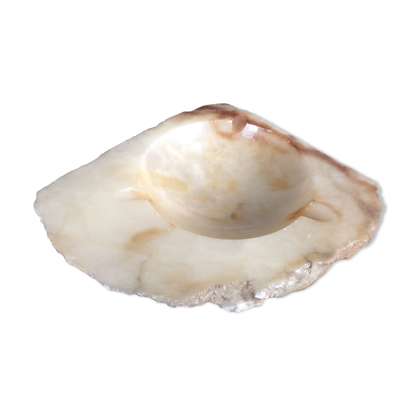 Ashtray in agate stone