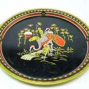 D7Z USSR Soviet tray with cranes PRL