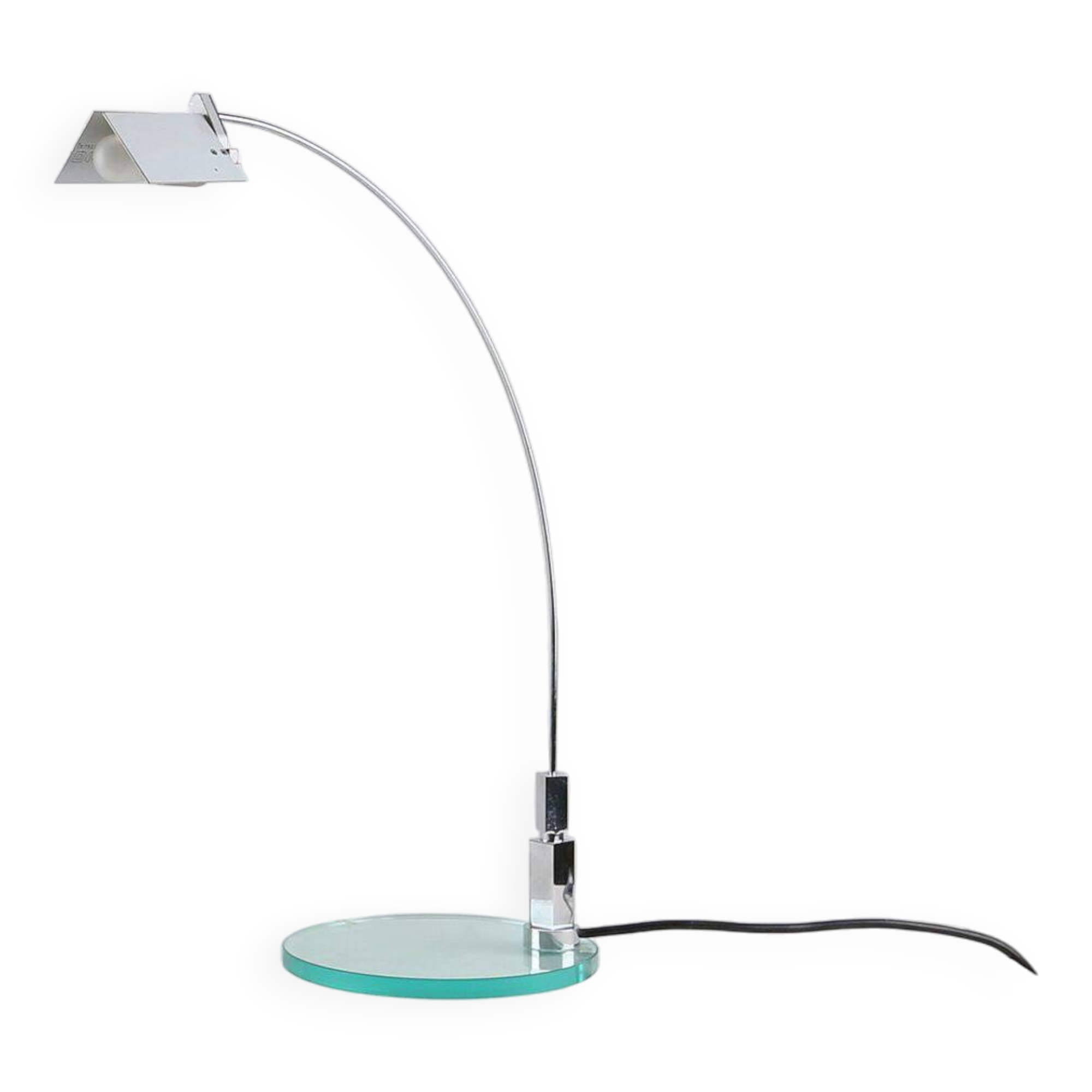 Vintage Italian Fontana Arte Falena Table Lamp by Alvaro Siza