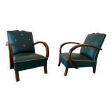 Pair of vintage armchairs