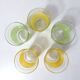 5 granita glasses