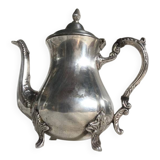 Vintage Viners Sheffield Silver Plated Teapot: Victorian Footed Pitcher