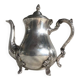 Vintage Viners Sheffield Silver Plated Teapot: Victorian Footed Pitcher