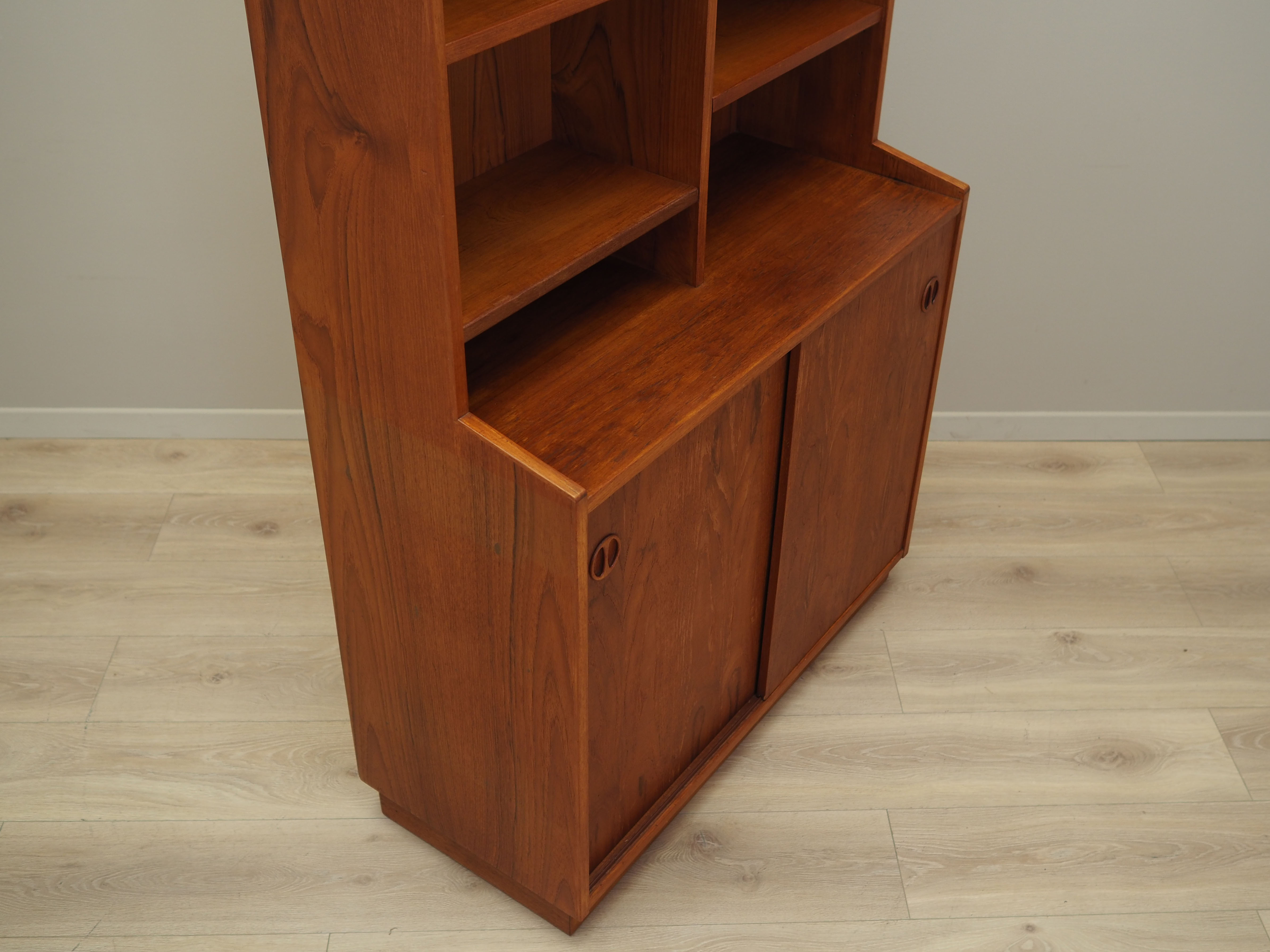 Teak bookcase, Danish design, 1970s, production: Denmark