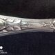 Set of 7 old cheese knives, Solingen brand, in VM800 silver and vermeil