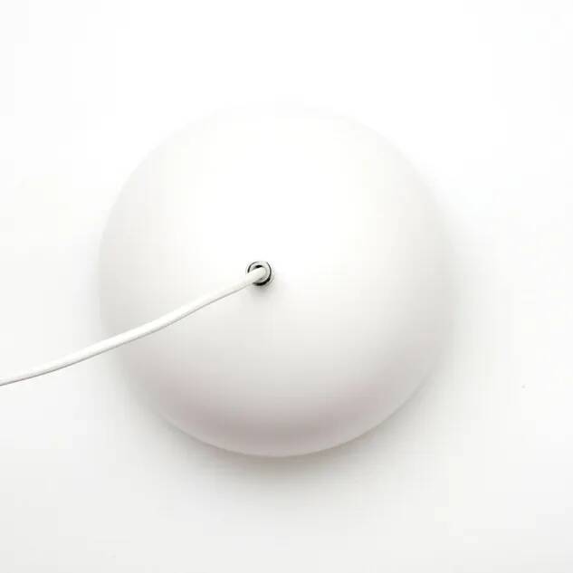 White Scandinavian lamp, Denamrk 90s