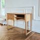 Renovated vintage desk, Scandinavian style, 1960s-70s.