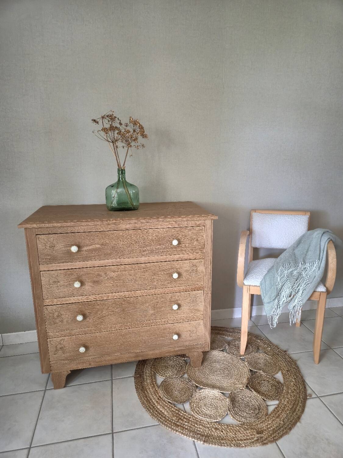 Commode 4 tiroirs années 1900