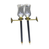 Pair of wall torch