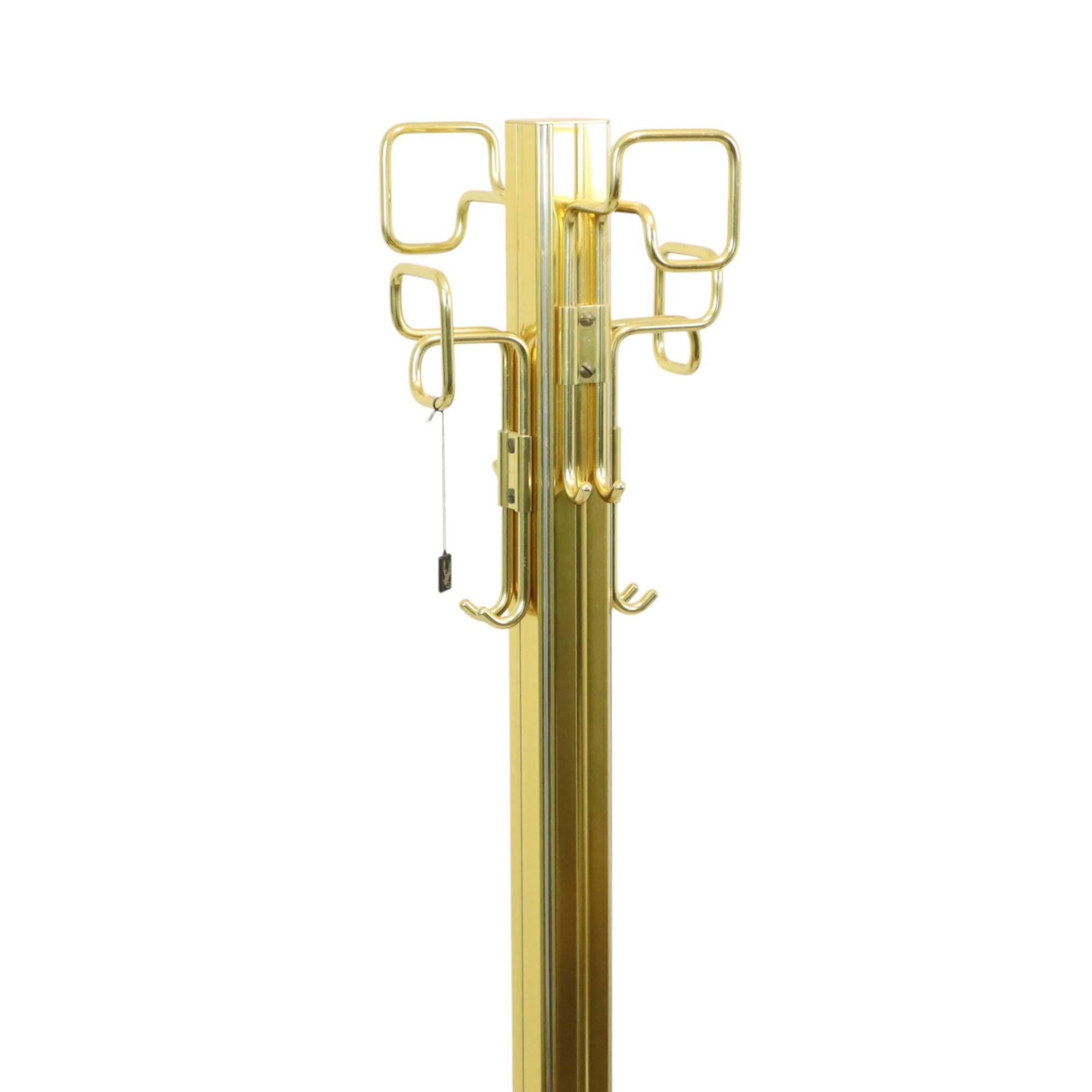 Belgo Chrom Design Coat Rack Hollywood Regency Chrome 174cm