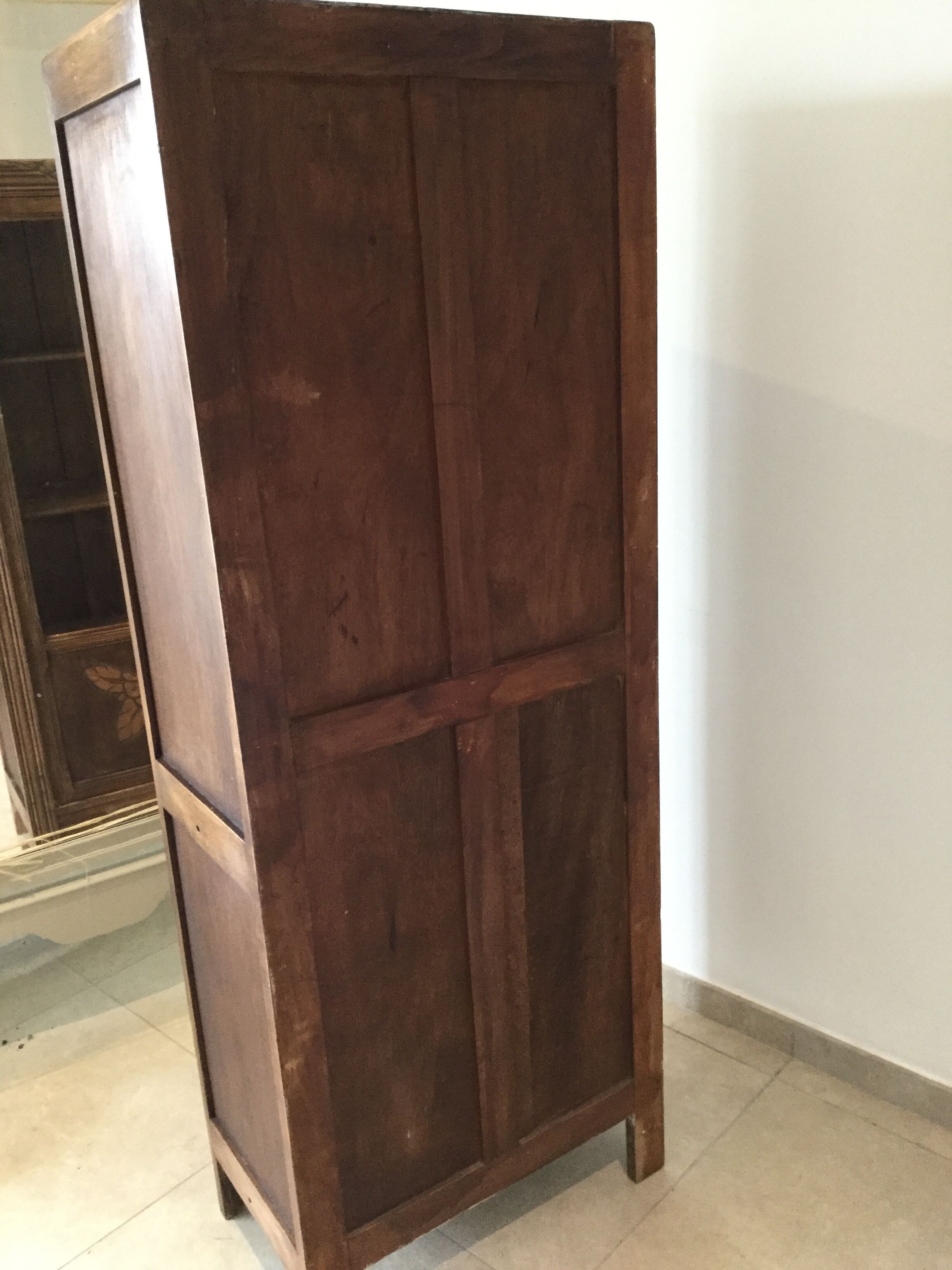 Armoire parisienne vitrée une porte