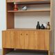 Antique high television cabinet, dresser cupboard by Drevotex Zamberk.