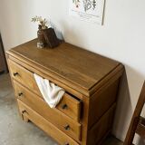 Small solid wood chest of drawers