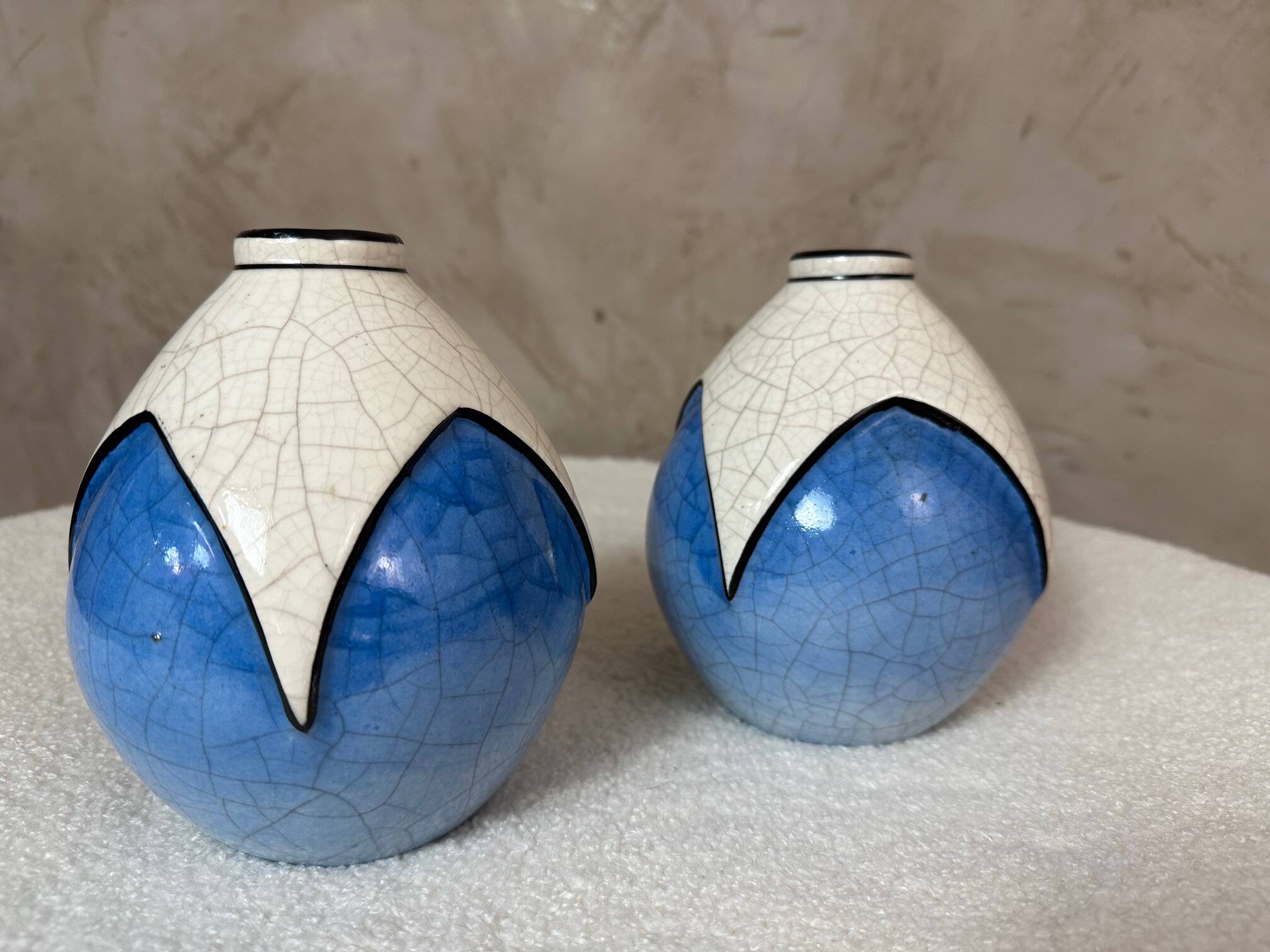 Pair of Art Deco vases