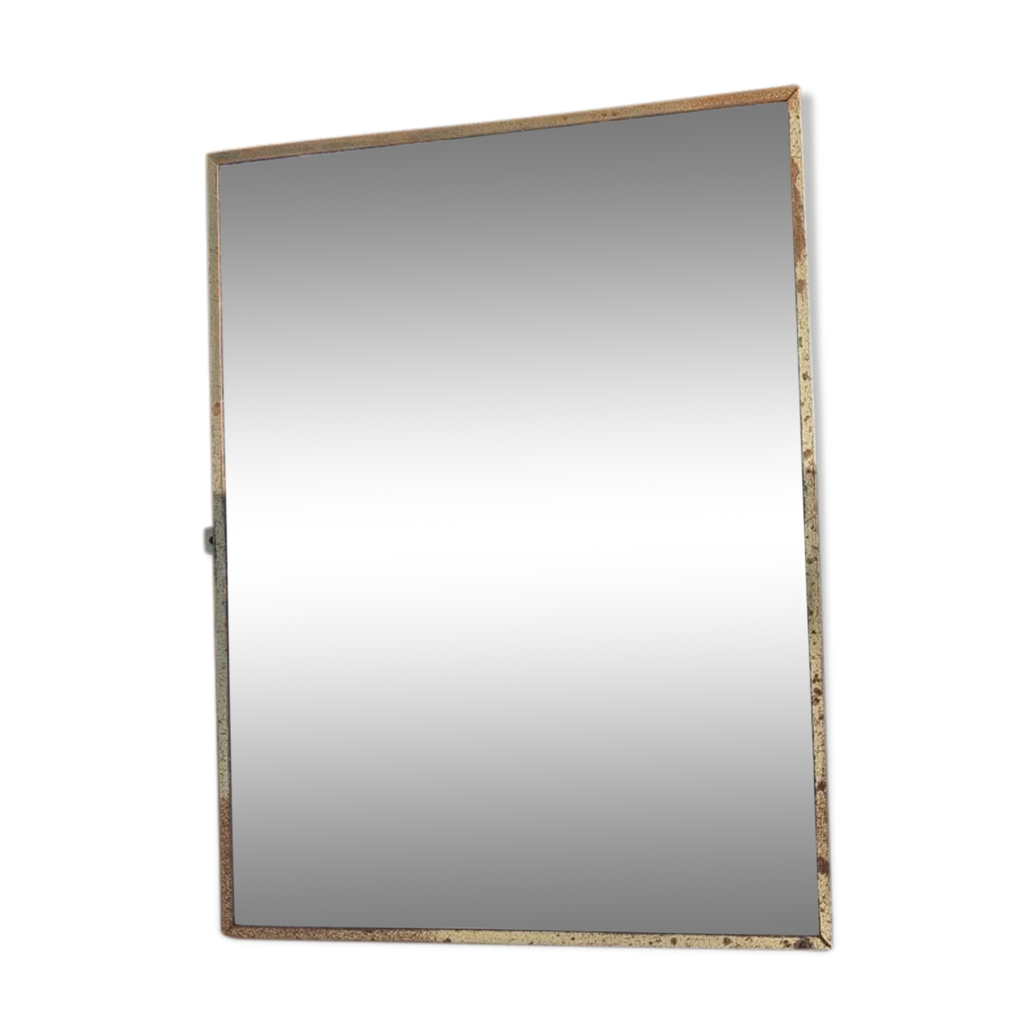 Old rectangular mirror