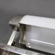 Czechoslovak Art Deco chrome wall light with milk glass, 1930s