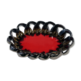 Vintage earthenware basket