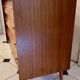 Vintage chest of drawers with compass feet