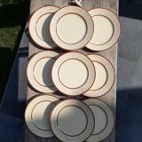 9 flat plates Colmar Longchamp