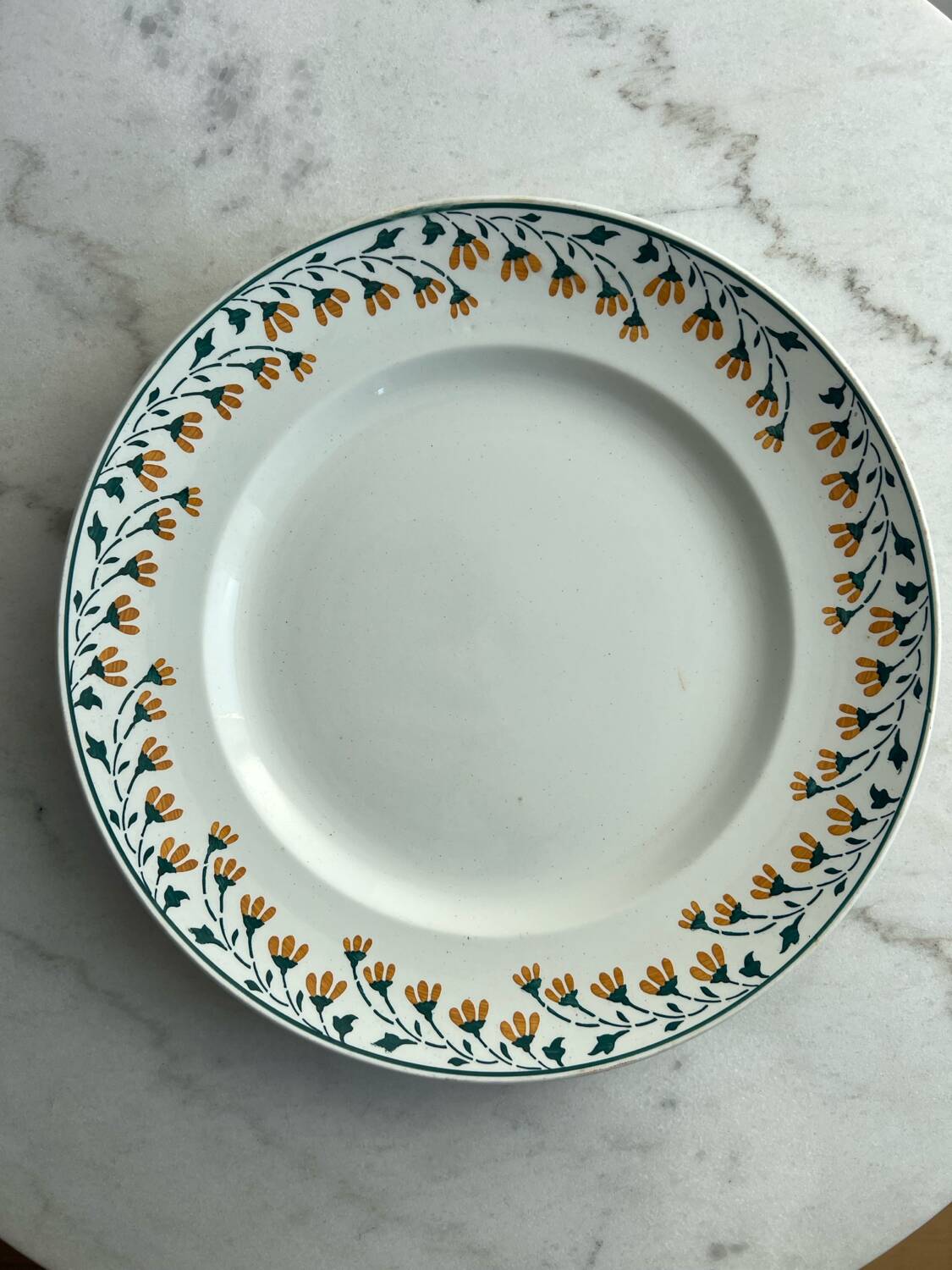 Presentation plate Moselle KG Lunéville