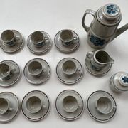 Bareuther waldsassen bavaria fine porcelain coffee service, year 1970