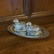 Quail salt and pepper set