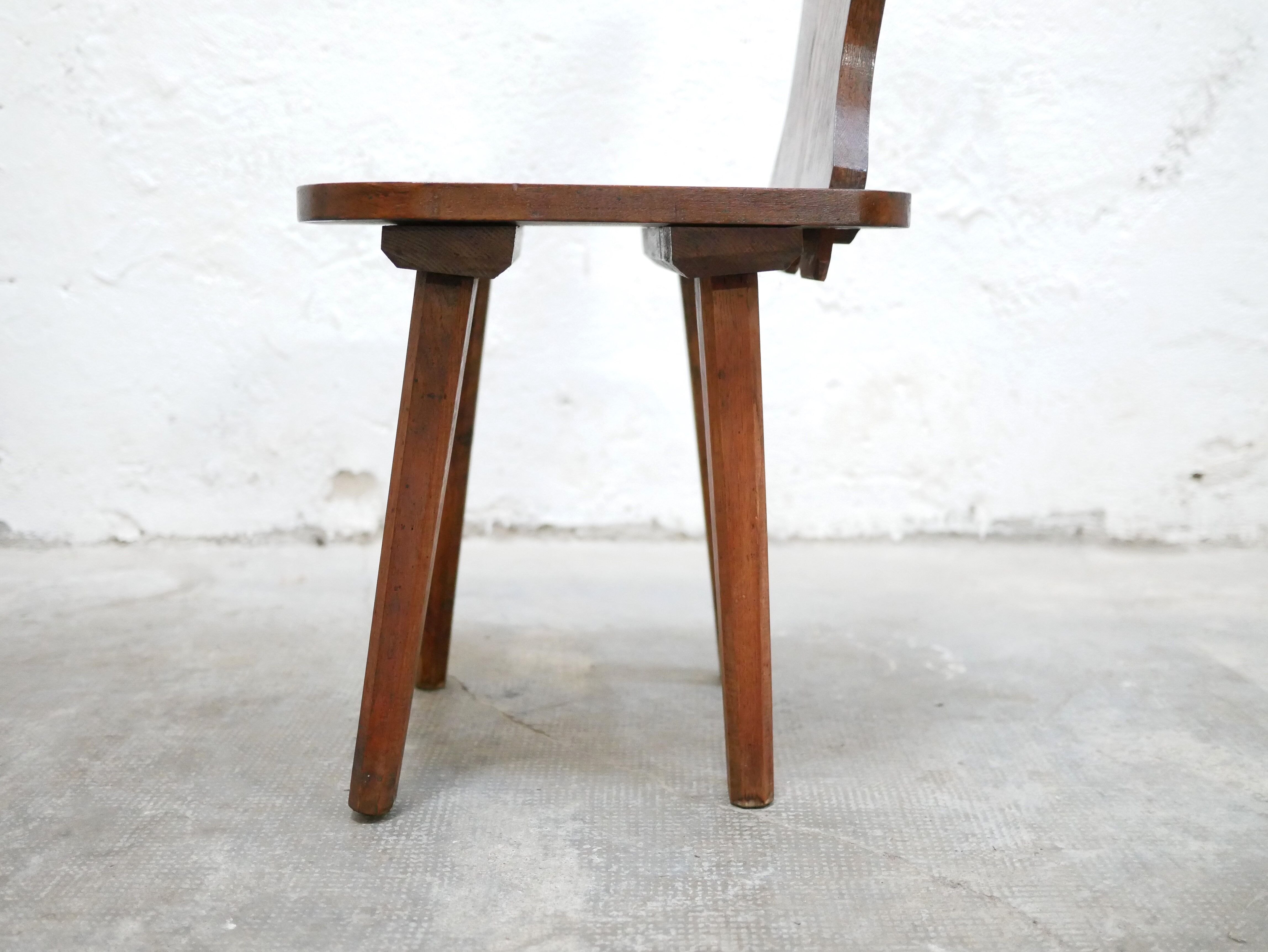 Chaise vintage en bois