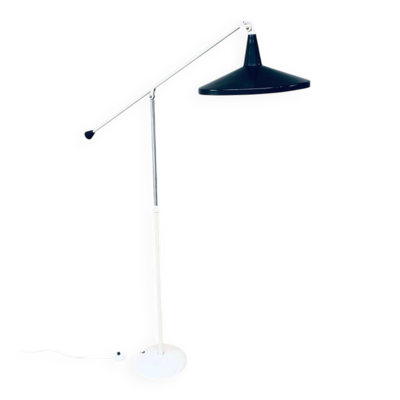 Panama Floor Lamp in Black by Wim Rietveld for Gispen, 1957