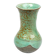 Eugène Lion, stoneware vase from Puisaye, Carriès school, turquoise glaze.