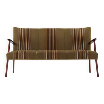 Canapé en teck, design danois, années 1960, production : Danemark