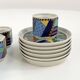 Lot de 6 tasses espresso Metropol de Barbara Brenner pour Rosenthal, 90