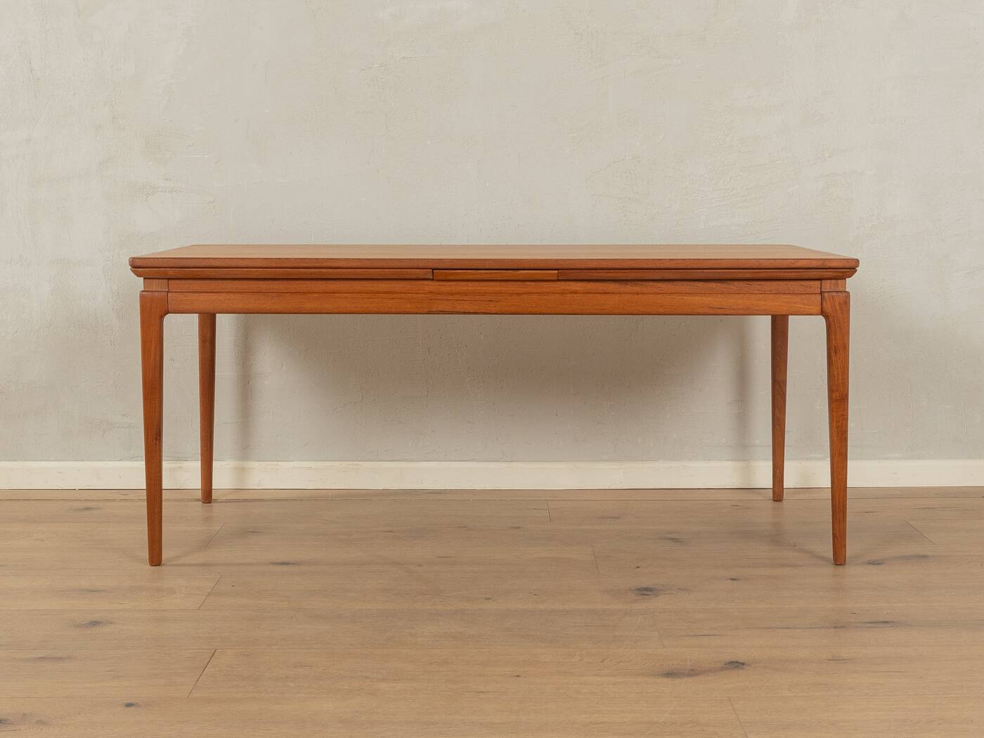 Rare extendable teak coffee table from the 1960s