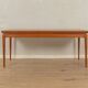 Rare extendable teak coffee table from the 1960s